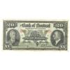 Image 1 : 1938  Twenty Dollars The Bank of Montreal, Very-Fine+, 505-62-06