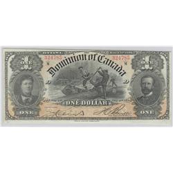 1898  One Dollar, DC-13c, BCS VF-25