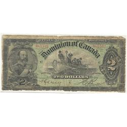 1897  Two Dollars, DC-14c, G/VG