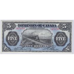 1912  Five Dollars, DC-21c, BCS AU-58