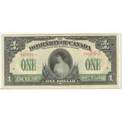 1917  One Dollar, DC-23a-i, VF-30