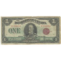 1923  One Dollar, DC-25e, VG-10