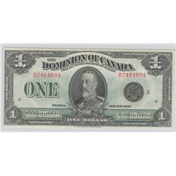 1923  One Dollar, DC-25n, BCS AU-55