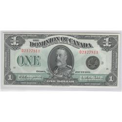 1923  One Dollar, DC-25n, BCS UNC-62