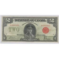 1923  Two Dollars, DC-26b, BCS EF-45
