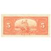 Image 2 : 1935  Five Dollars English, BC-5, VF, Osborne Towers, Letter D, serial A378111.
