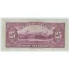 Image 2 : 1935  Twenty Five Dollars English, BC-11, PMG VF-25, A008193.