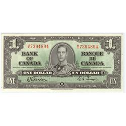 1937  One Dollar, BC-21b, PMG UNC-66 EPQ, H/A7394894, Narrow Panel.