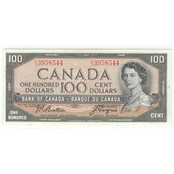 1954  One Hundred Dollars Modified, BC-43a, CCCS UNC-60, A/J3958544.