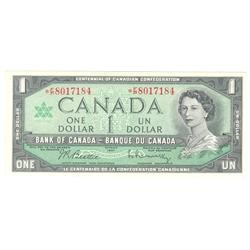1967  One Dollars  Replacement, BC-45bA, Choice UNC, *F/P8017184.
