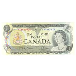 1973  One Dollars, BC-46a, UNC, Lawson Bouey, serial PA3963028.