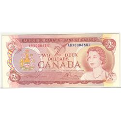 1974  Two Dollars  Replacement, BC-47aA-i, GEM UNC, ABX0086541.