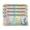 Image 1 : 1972  Five Dollars  Lot, BC-48a, EF, BC-48aA, EF, BC-48b, AU, BC-48b, EF,