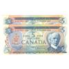 Image 1 : 1972  Five Dollars  Pair of consecutive Replacement, BC-48aA, GEM UNC, *CA2801206-07.