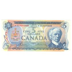 1972  Five Dollars  Replacement, BC-48aA, GEM UNC, *CC3095880.