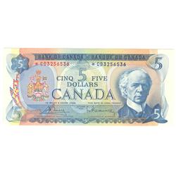 1972  Five Dollars  Replacement, BC-48aA, GEM UNC, *CD3256536.