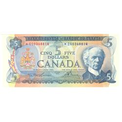 1972  Five Dollars  Replacement, BC-48bA, UNC *CS0348814.