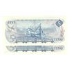 Image 2 : 1972  Five Dollars  Pair of consecutive Replacement, BC-48bA *SL
