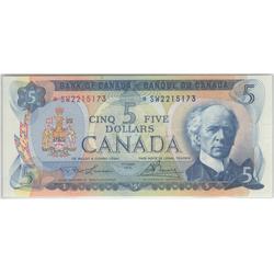 1972  Five Dollars  Replacement, BC-48bA, UNC, *SW2215173.