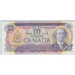 1971  Ten Dollars  Replacement, BC-49aA, PMG UNC-65 EPQ, *DA2537834.