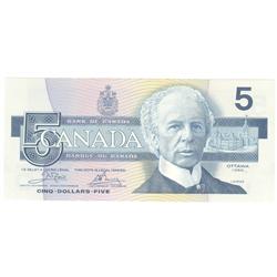 1986  Five Dollar   Changeover, BC-56a-i, GEM UNC