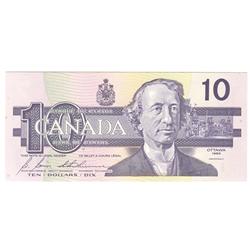 1989  Ten Dollars  Replacement, BC-57bA, UNC