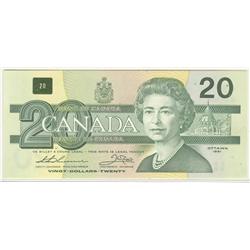 1991  Twenty Dollars  Replacement, BC-58aA-ii, GEM UNC