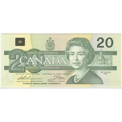 1991  Twenty Dollars  Replacement, BC-58aA-ii, GEM UNC