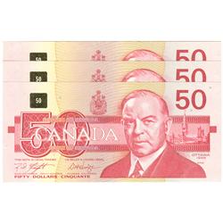 1988  Fifty Dollars  Replacement, BC-59dA, GEM UNC