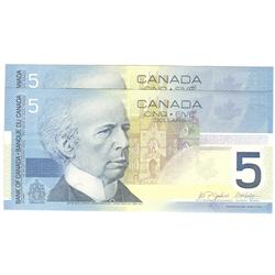 2005  Five Dollars Pair Replacement, BC-62bA, GEM UNC