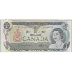 1973  One Dollars  Solid Radar, BC-46a AP4444444