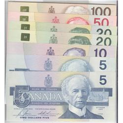 1986-1991  Bird Series Low Serial Set 0000657