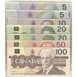 1986-1991  Bird Series Low Serial Set 0000890