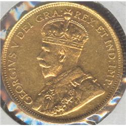 1912, 5 Dollars, grade EF-40.