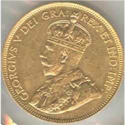 1912, 10 Dollars, grade AU-55.