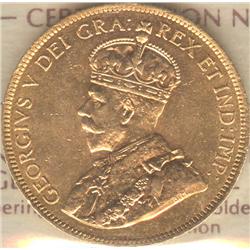 1914, 10 Dollars, graded ICCS AU-50.