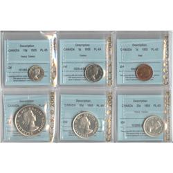 1955 CCCS graded PL set read.