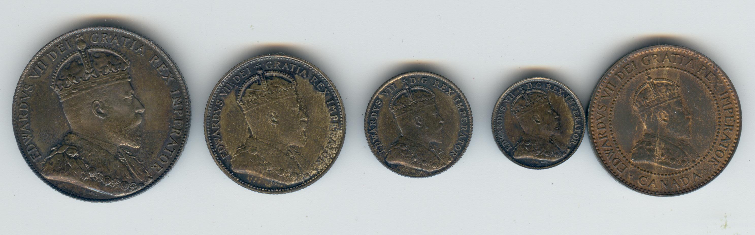 1908 Coin Set Specimen set 1908 S8 in original case