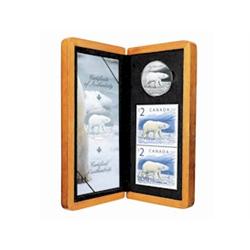 2004 Silver $2.00 Proud Polar Bear