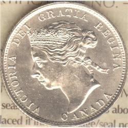 25 Cents 1888, graded ICCS MS-64.