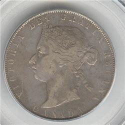 50 Cents 1888, graded PCGS VF-25. Obverse 2.