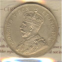 50 Cents 1911, graded ICCS SP-64.