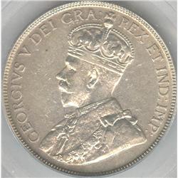 50 Cents 1918, graded PCGS AU-50.
