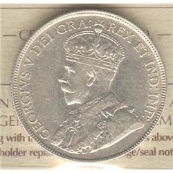 50 Cents 1919, graded ICCS VF-30.