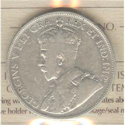 50 Cents 1932, graded ICCS VG-10.