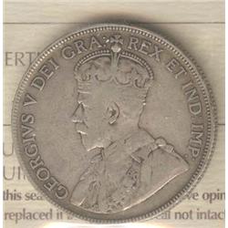 50 Cents 1932, graded ICCS F-12.