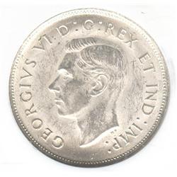 50 Cents 1938, graded NGC MS-61.