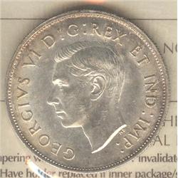 50 Cents 1939, graded ICCS MS-62.