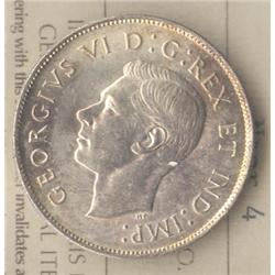 50 Cents 1944, graded ICCS MS-62; Near 4.