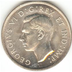 50 Cents 1947, grade MS-62; Straight 7/7.